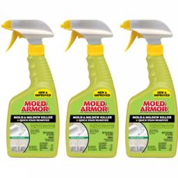 Mold Armor Home Armor Instant Mold and Mildew Stain Remover, 32 oz (3-Pack) thumbnail 1