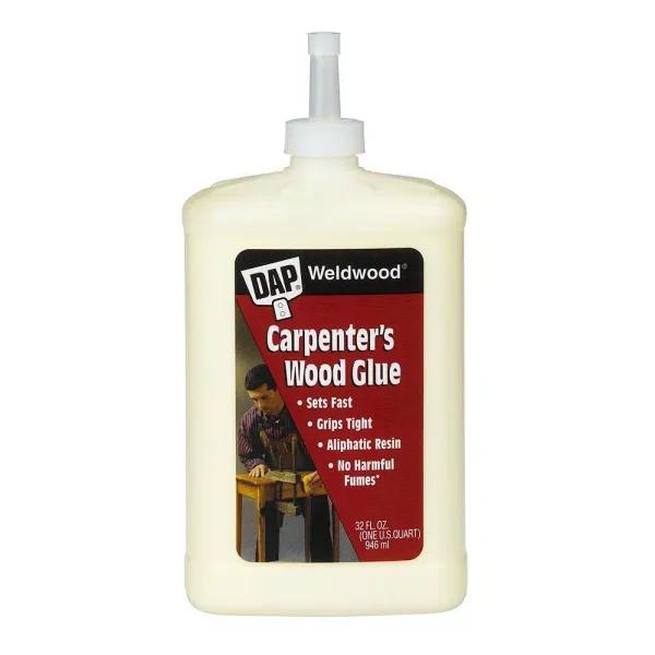 DAP Weldwood Carpenter's Wood Glue, Aliphatic Resin, 32 oz. (12-Pack)