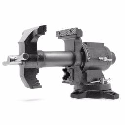 WEN 5 in. Heavy-Duty Cast Iron Multi-Purpose Bench Vise with 360-Degree Swivel Base thumbnail 1