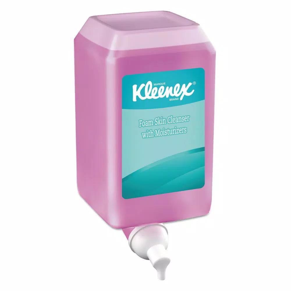 Kleenex Kimberly-Clark Professional Foam Skin Cleanser with Moisturizers, 1000 ml (Case of 6)