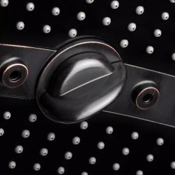 AKDY 9 in. Dual Shower Head and Handheld Wand Combo, 4 Spray Modes, Antique Bronze thumbnail 7