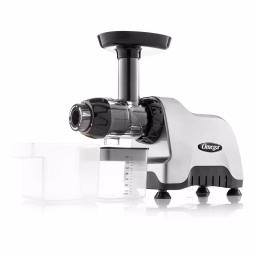 Omega CNC80S Compact Slow Masticating Juicer and Nutrition System, Silver thumbnail 2