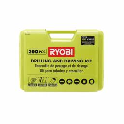 RYOBI 2-Piece Drill and Drive Accessory Kit: 40-Piece Impact Rated & 300-Piece Multi-Material Sets thumbnail 8