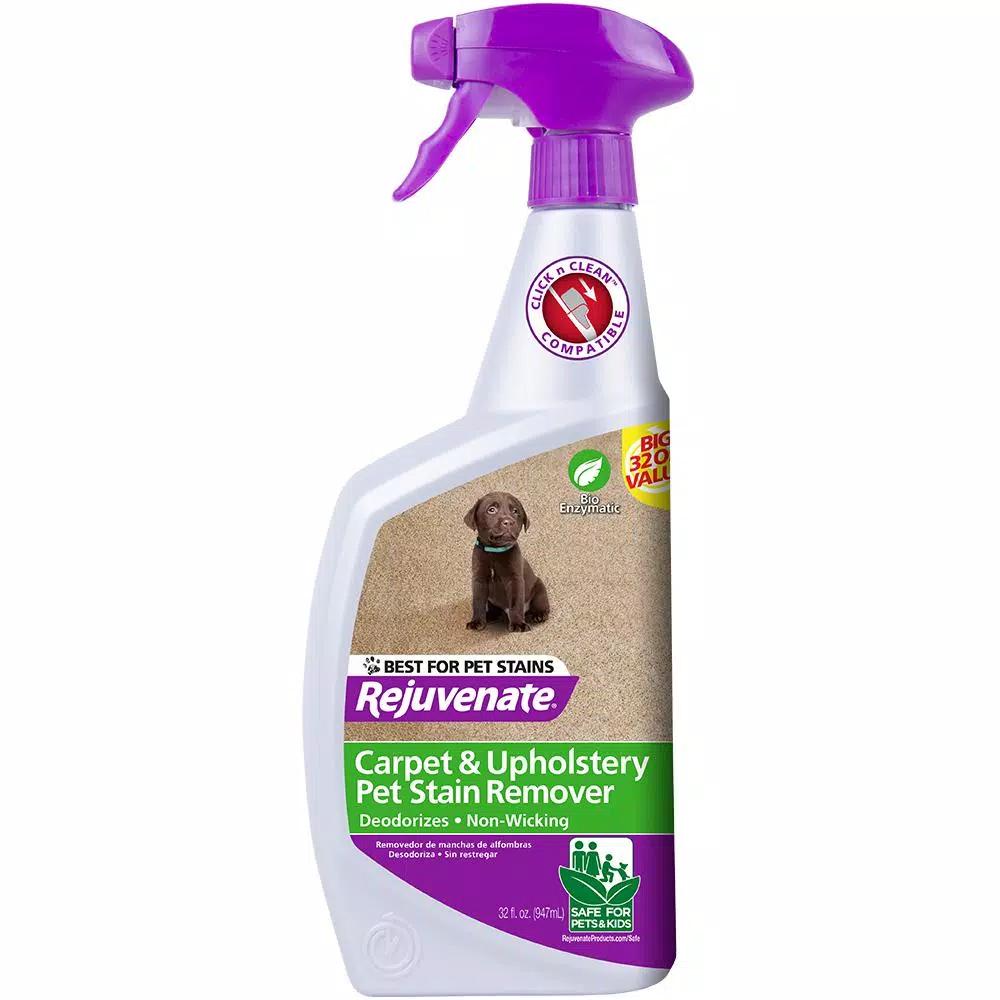 Rejuvenate Click N Clean Carpet Cleaner and Scrubber Attachment with 32 oz. Rejuvenate Spot and Stain Remover