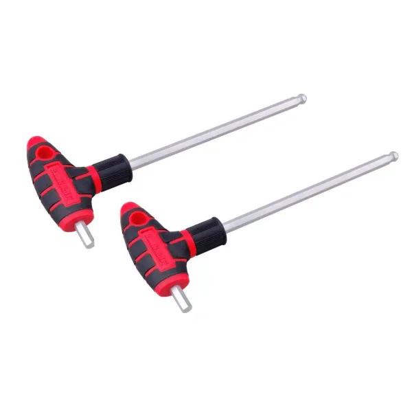 SPEEDWAY 5 mm T-Handle Hex Key Wrench Set with Ball Point, 2-Piece Metric