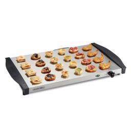 Proctor Silex 6.6 Qt. Stainless Steel Buffet Server and Warming Tray with 3 Removable Pans thumbnail 5