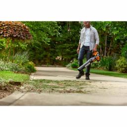 Worx TRIVAC 2.0 3-in-1 Electric Blower, Vacuum, and Mulcher, 12-Amp, 70 MPH, 620 CFM thumbnail 4