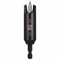 Montana Brand 1/2 in. Self-Centering Plug Cutter with Hex Shank, CNC Machined High-Alloy Steel thumbnail 2