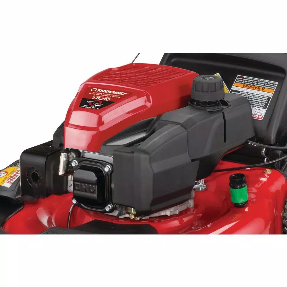 Troy-Bilt 21 in. 159 cc Gas Self-Propelled Walk Behind Lawn Mower with TriAction Cutting System