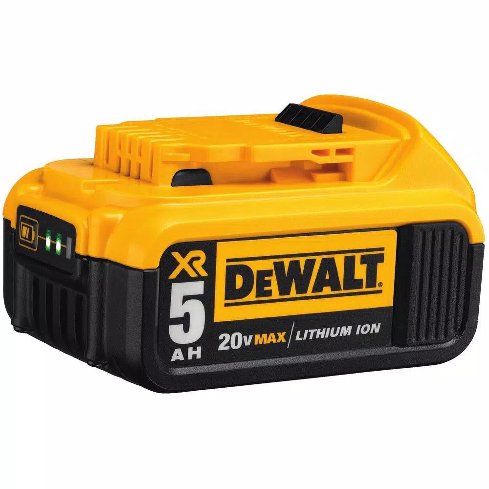 DEWALT 20V MAX XR Brushless 30-Degree Framing Nailer Kit with 4Ah and Bonus 5Ah Battery