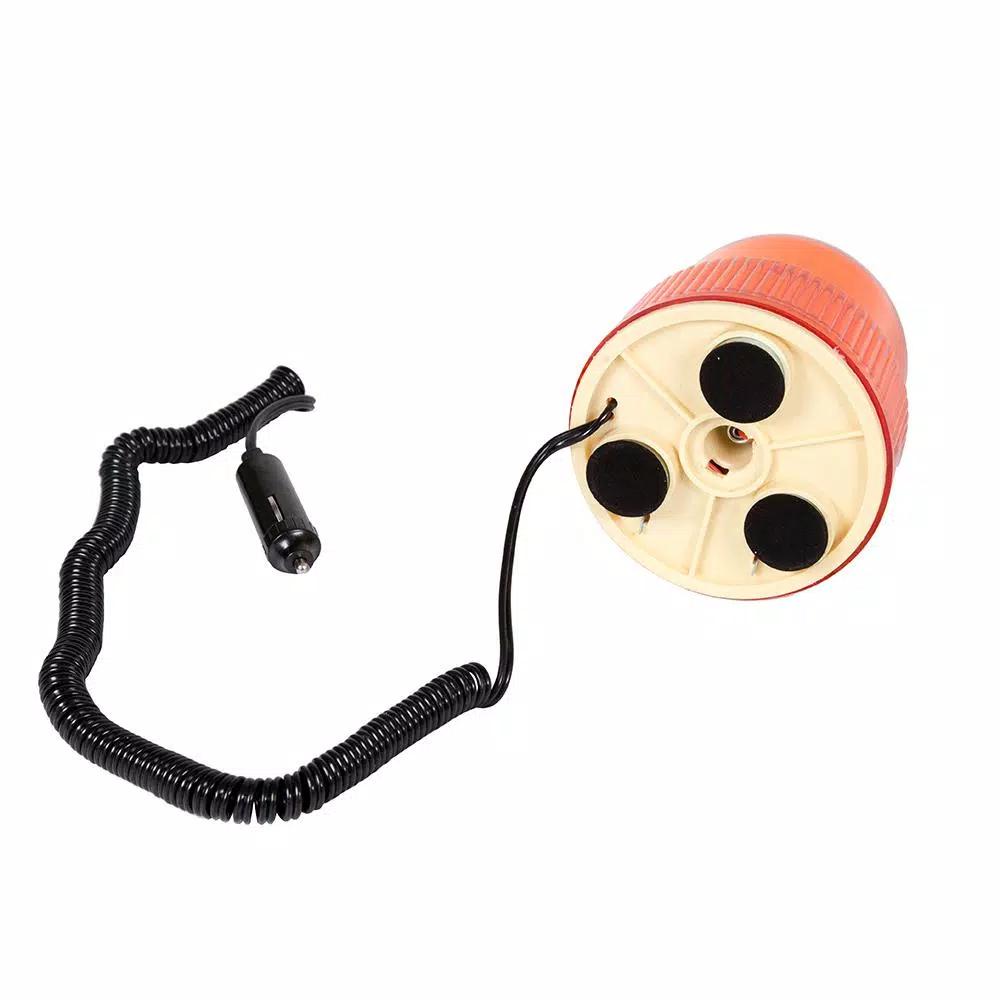 TowSmart Amber Beacon Revolving Light with Heavy Duty Magnetic Base