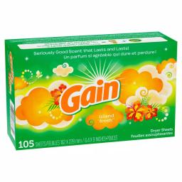 Gain Island Fresh Scent Dryer Sheets, 105-Count thumbnail 2