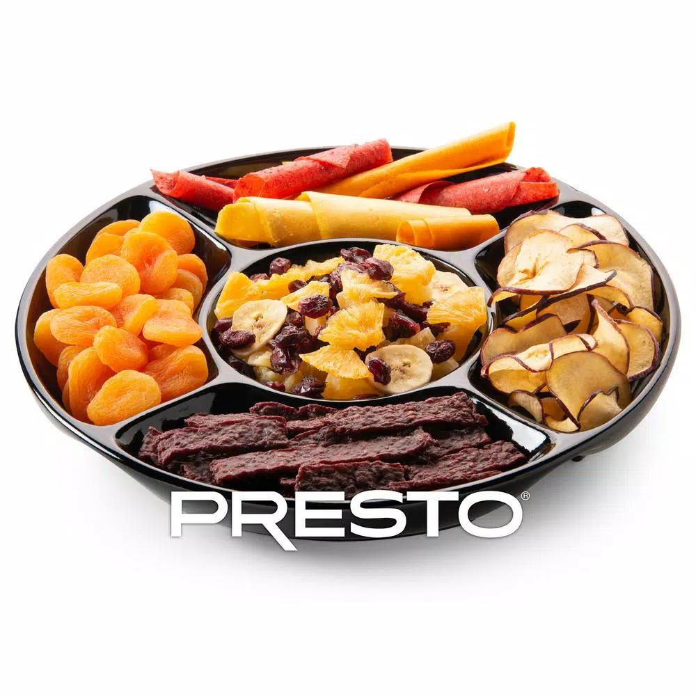 Presto Dehydro Digital Food Dehydrator with 6 Transparent Trays, 750W, Black