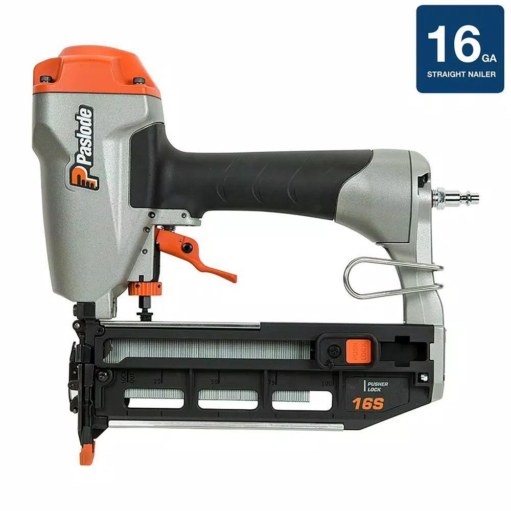Paslode 16-Gauge Pneumatic Straight Finish Nailer