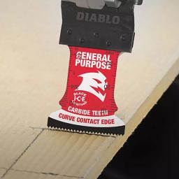 Diablo 1-1/4 in. Universal Fit Carbide Oscillating Blade for General Purpose Cuts thumbnail 4