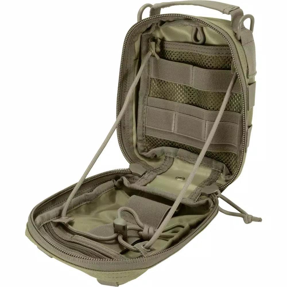 BARSKA CX-900 First Aid Utility Pouch, MOLLE Compatible, OD Green