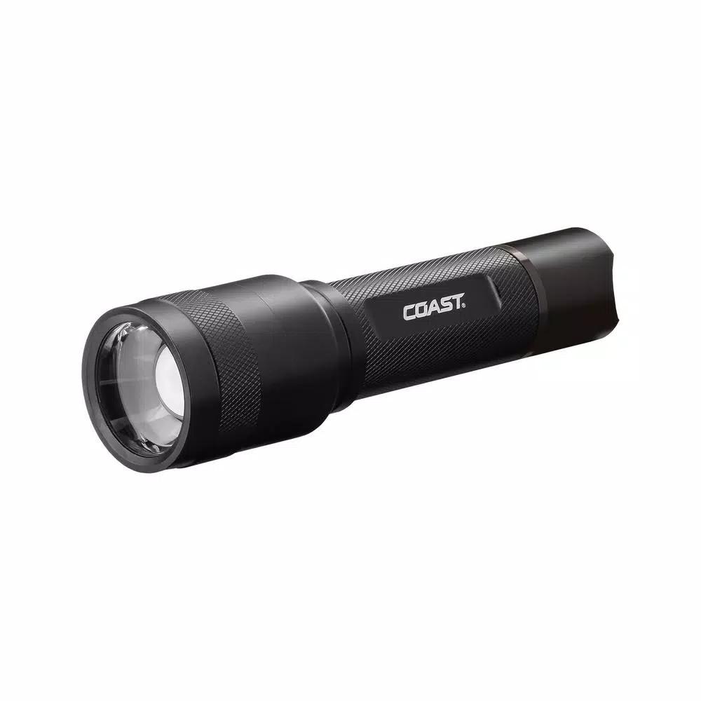 Coast G56 650 Lumen Focusing LED Flashlight, Twist Focus Beam