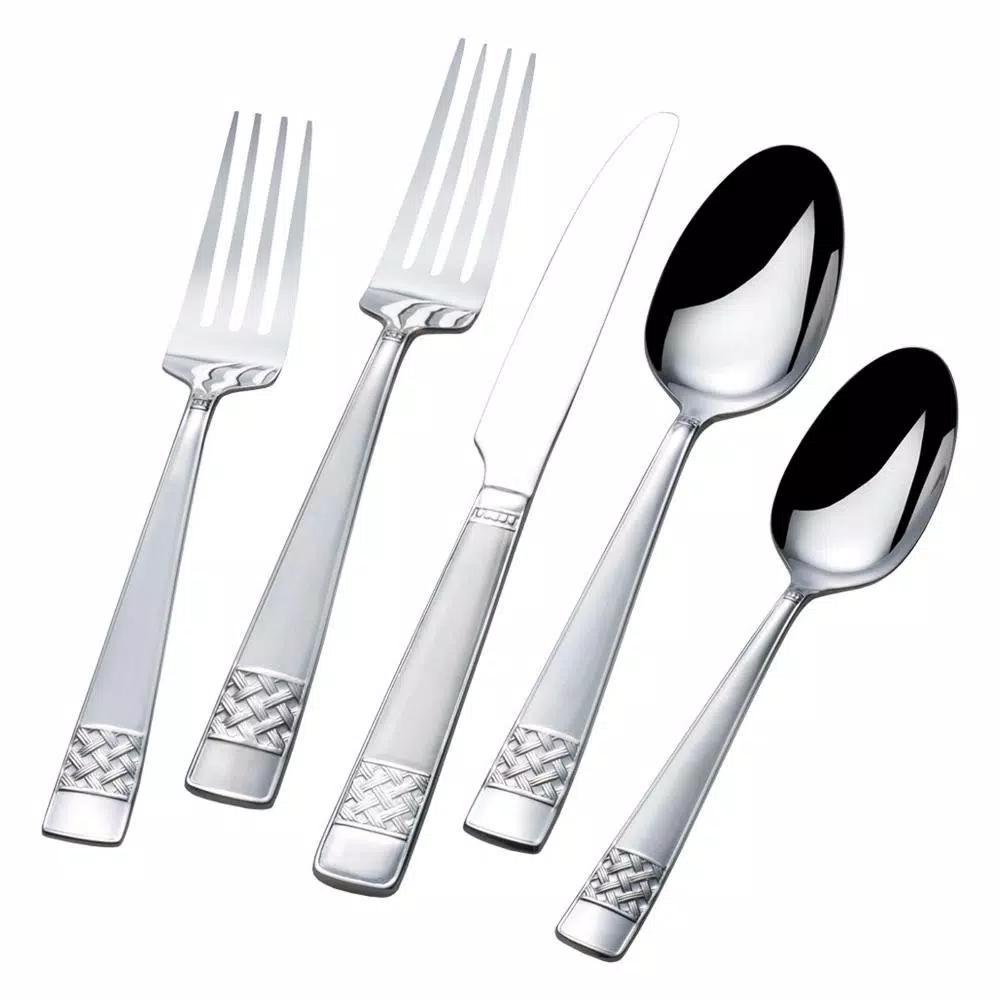 Pfaltzgraff Carlisle 16-Piece 18/0 Stainless Steel Flatware Set, Service for 4