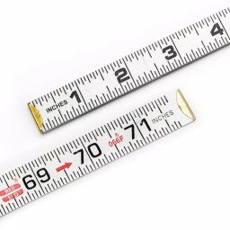 Lufkin 6 ft. Flat Wood Reading Rule with Red End Markings thumbnail 3