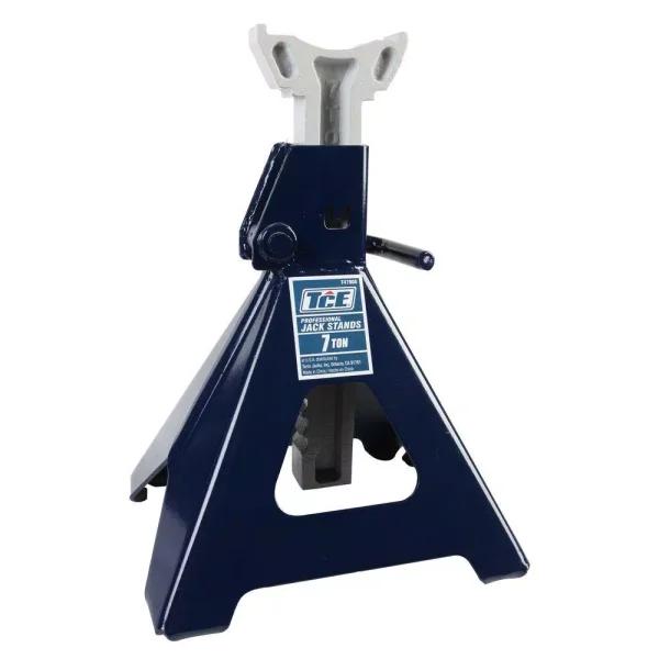 TCE 7-Ton Heavy Duty Ratcheting Jack Stands, Pair