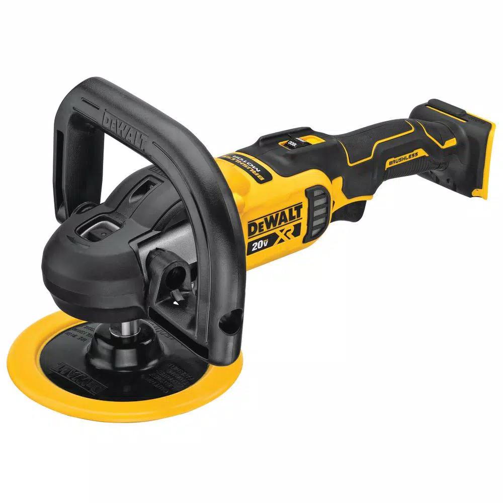 DEWALT 20V MAX XR Cordless Brushless 7 in. Variable Speed Rotary Polisher (Tool-Only)