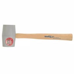 Estwing 12 oz. Deadhead Non-Marring Rubber Mallet with Hickory Handle thumbnail 1