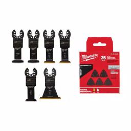 Milwaukee OPEN-LOK 31-Piece Oscillating Multi-Tool Blade & Triangle Sandpaper Starter Kit thumbnail 1