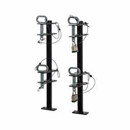 Buyers Products Company Buyers Products Lockable 2-Place Trimmer Rack for Open Trailers thumbnail 2