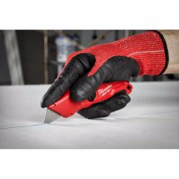Milwaukee Fixed Blade Utility Knife with Tool-Free Blade Change and Onboard Storage thumbnail 5