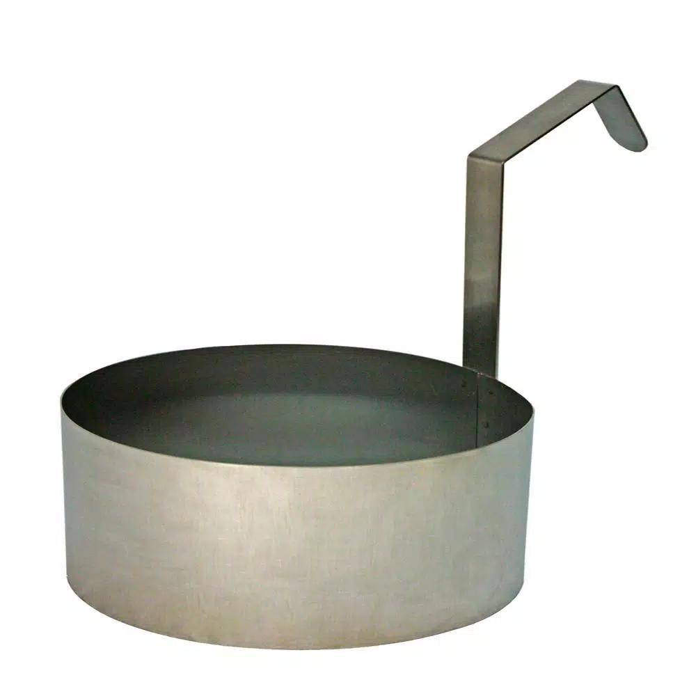 Paragon 6 in. Stainless Steel Funnel Cake Mold Ring with Base Plate
