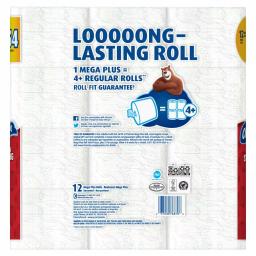 Charmin Ultra Strong Toilet Paper, 2-Ply Mega Plus Rolls, 12 Count Pack thumbnail 5