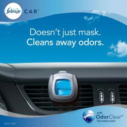 Febreze Car Air Freshener Vent Clips, Gain Original Scent, 3-Count thumbnail 5