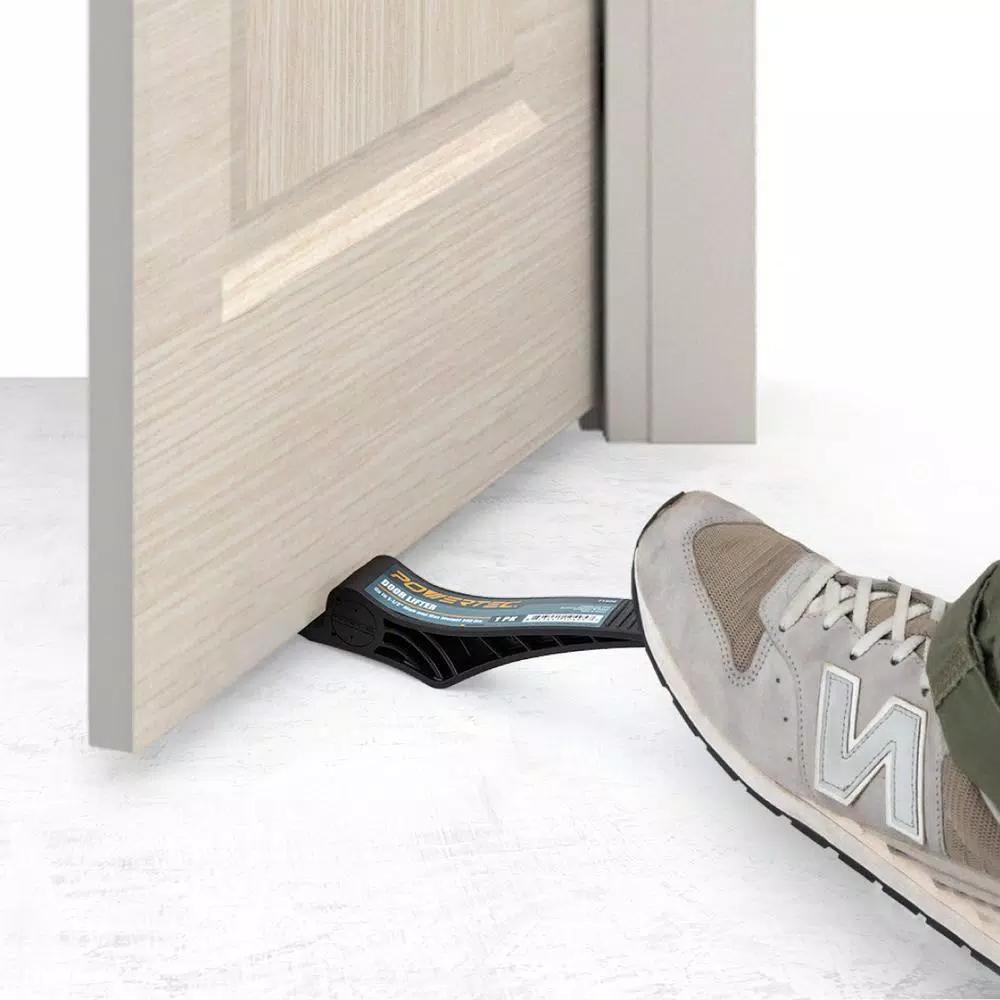POWERTEC Door Lifter Installation Tool, Foot Operated Door Support for One-Person Installation
