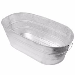 Behrens 16 Gal. Hot Dipped Galvanized Steel Oval Tub & Trough thumbnail 3