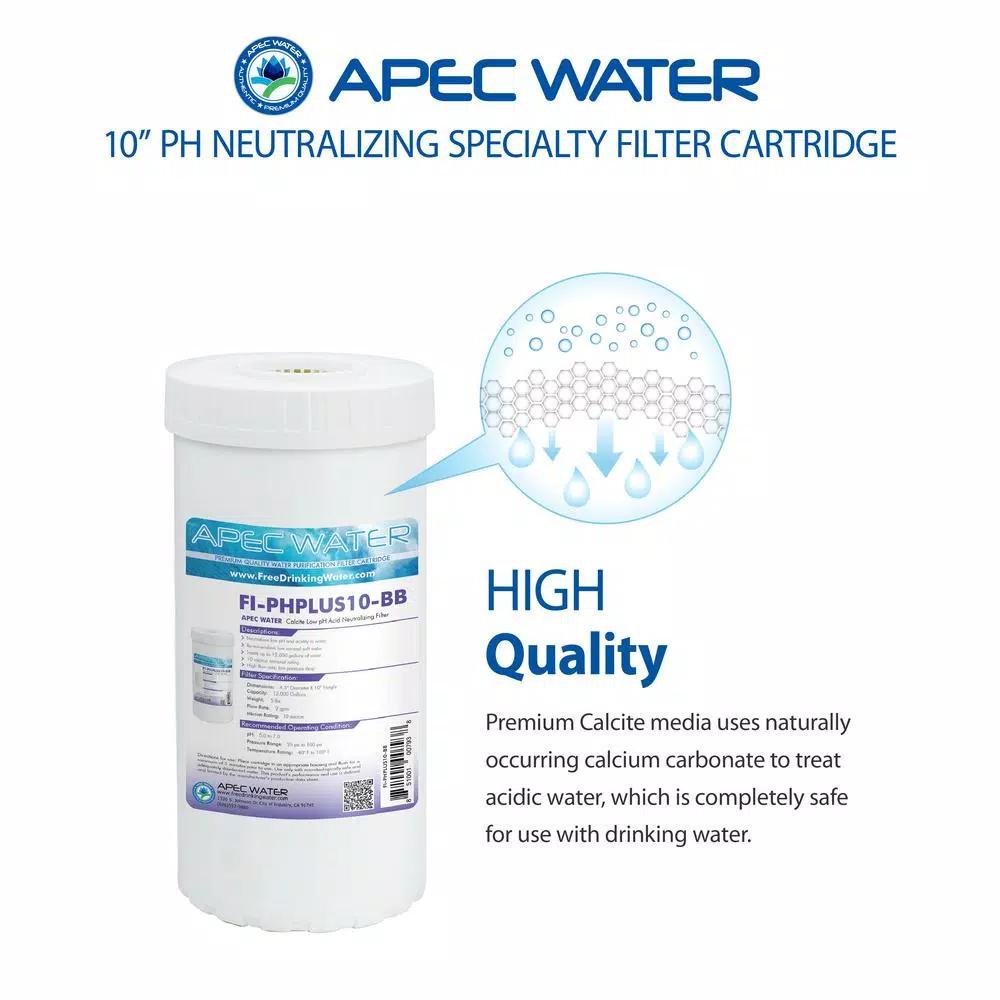 APEC Water Systems 10 in. Big Blue Specialty Calcite Low pH Neutralizing & Re-mineralizing Water Filter Cartridge