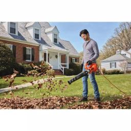 BLACK+DECKER 9 Amp Corded Electric Axial Handheld Leaf Blower, 450 CFM, 140 MPH thumbnail 6
