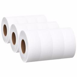 Scotts JRT 1-Ply White Jumbo Roll Commercial Toilet Paper, 12 Rolls Per Carton thumbnail 2