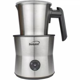 Brentwood Appliances Brentwood GA-401S 15 oz. Cordless Electric Milk Frother, Warmer and Hot Chocolate Maker - Silver thumbnail 1