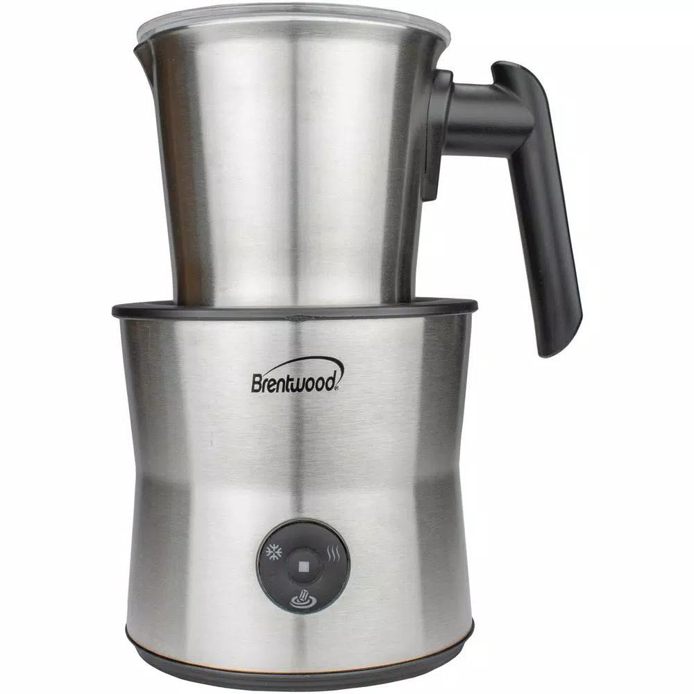 Brentwood Appliances Brentwood GA-401S 15 oz. Cordless Electric Milk Frother, Warmer and Hot Chocolate Maker - Silver