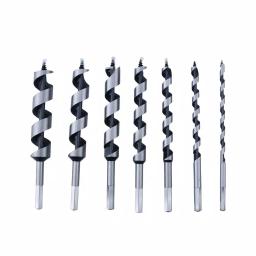 Professional Woodworker 7-Piece Heat Treated Carbon Steel Auger Bit Set for Hard and Soft Wood thumbnail 2