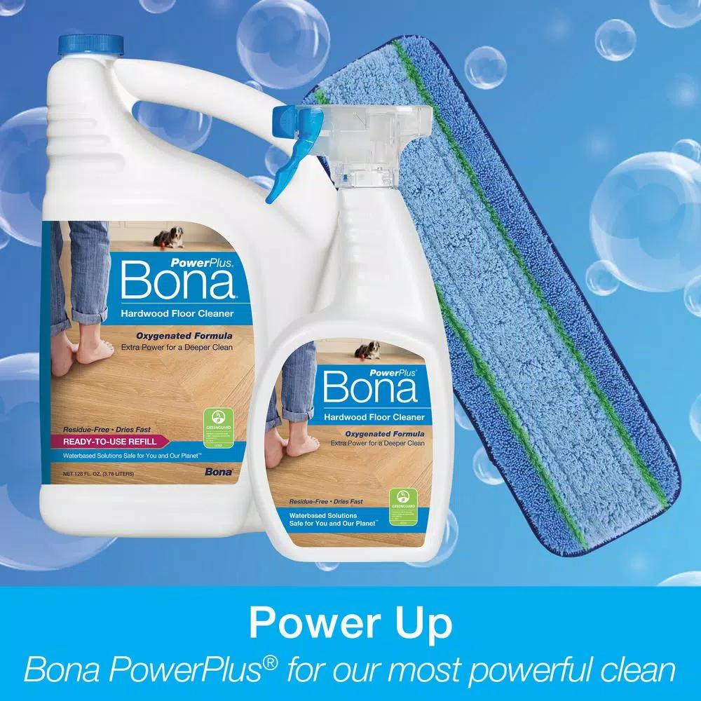 Bona PowerPlus Deep Clean Hardwood Floor Cleaner, 32 oz.
