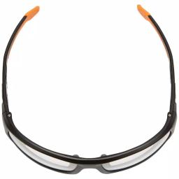 Klein Tools Professional Safety Glasses, Clear Polycarbonate Lens, Black/Orange Frame thumbnail 7