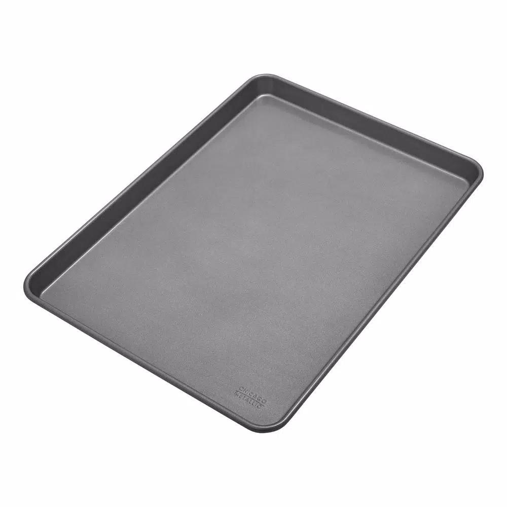Chicago Metallic Commercial II Large Jelly Roll Pan, Aluminized Steel Baking Sheet