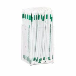 Unbranded Clear Acrylic Countertop Straw and Condiment Holder thumbnail 2