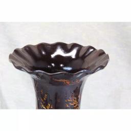 Uniquewise 36 in. Traditional Brown Trumpet Shaped Floor Vase thumbnail 4