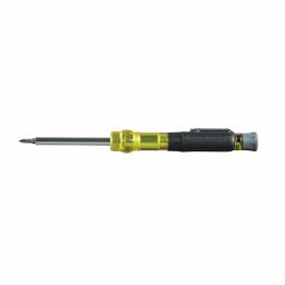 Klein Tools 3-in-1 HVAC Pocket Multibit Screwdriver with Concealable Tips and Schrader Bit thumbnail 7
