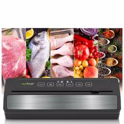 NutriChef Automatic Electric Vacuum Sealer with Reusable Bags and Roll Cutter thumbnail 3