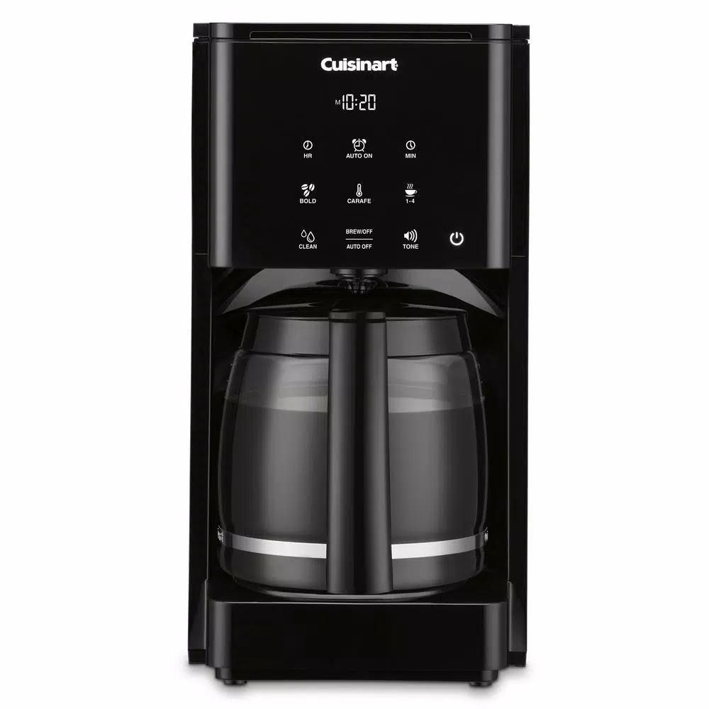 Cuisinart 14-Cup Touchscreen Black Drip Coffee Maker with PerfecTemp Technology