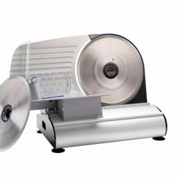 LEM Mighty Bite 200W Silver Meat Slicer with 8.5-inch Stainless Steel Blades thumbnail 1