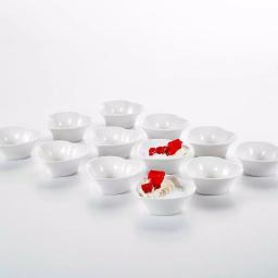 MALACASA 3.5 in. White Ceramic Ramekins Set of 6 - Porcelain Souffle Dishes thumbnail 5
